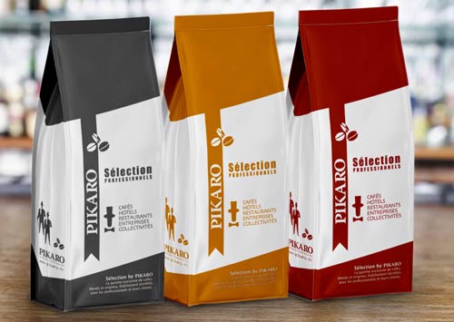 La gamme de cafés Pikaro, Sélection pour les professionnels